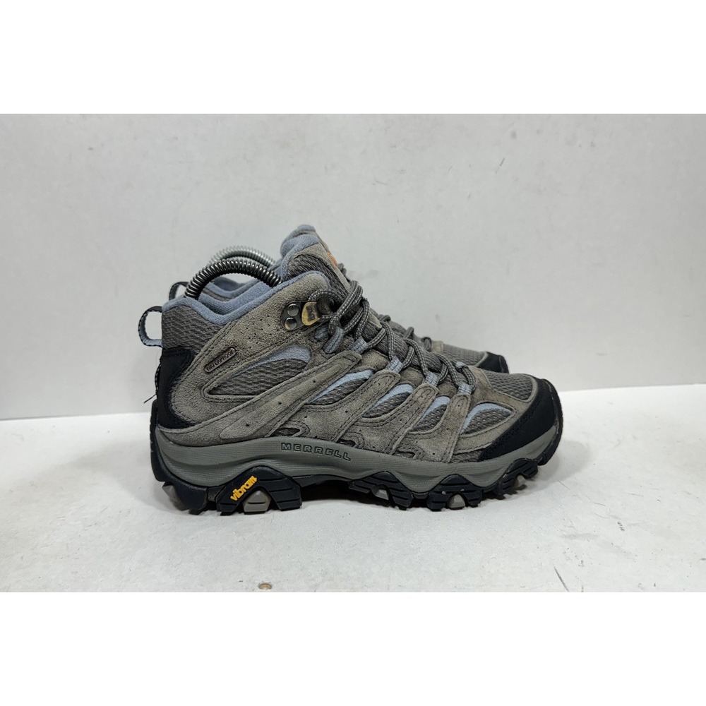 Merrell Moab 3 Mid WP Women's Size 6 Shoes Granite Hiking Camping J500162 Boots